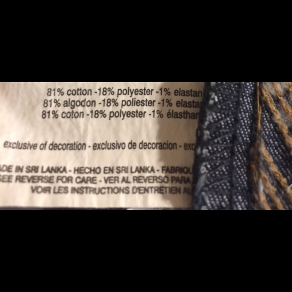 Plus Size GLORIA VANDERBILT Bermuda Jean Shorts - Picture 4 of 7